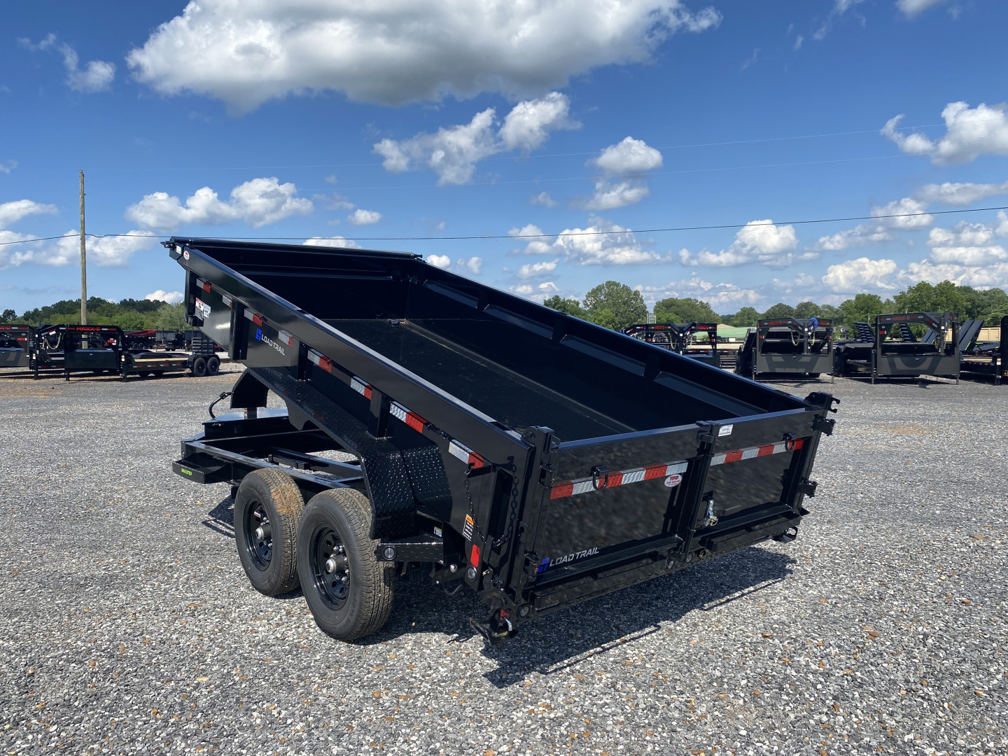 New 2025 LOAD TRAIL 83"x14' 14k Dump Trailer