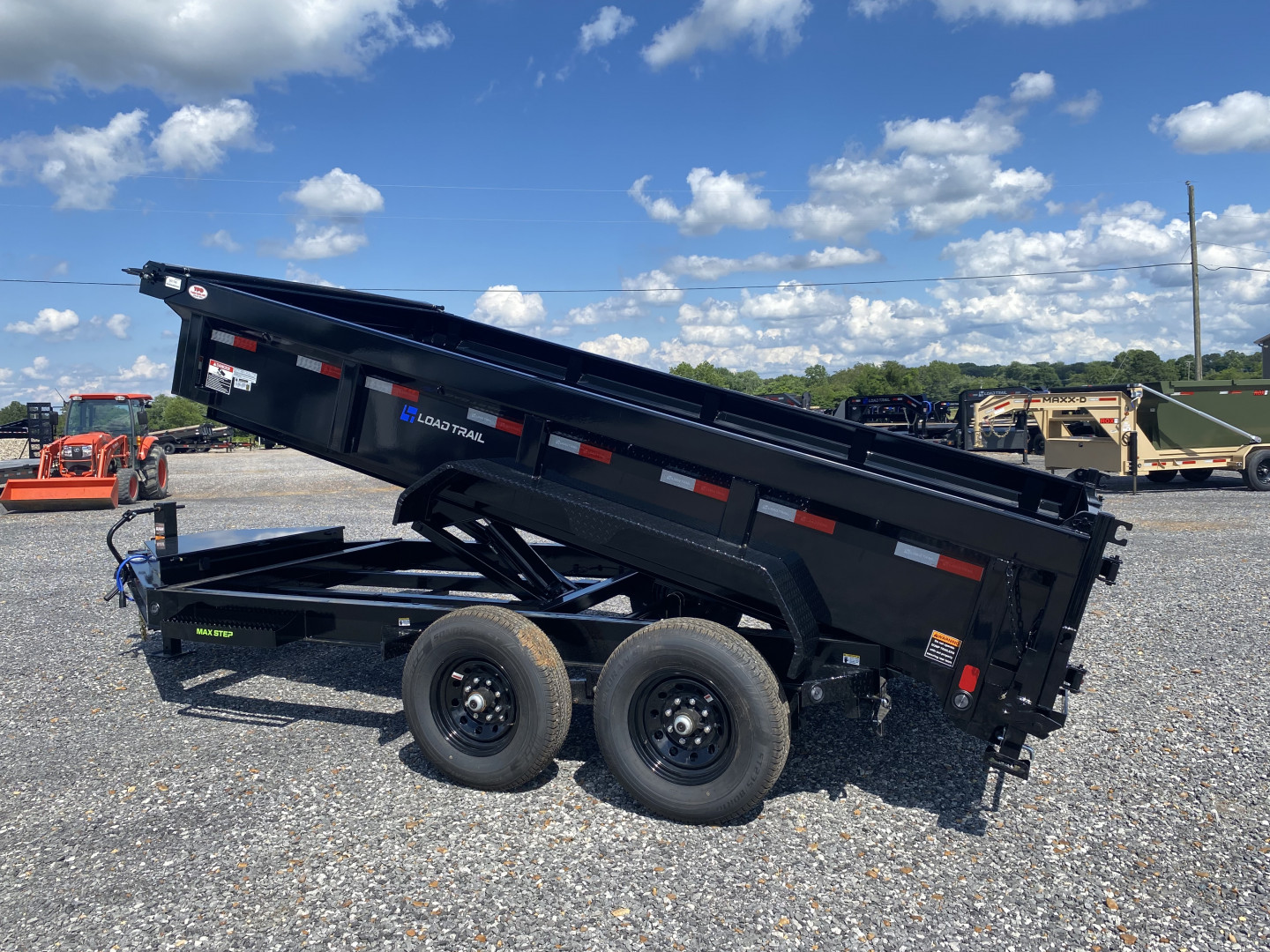 New 2025 LOAD TRAIL 83"x14' 14k Dump Trailer