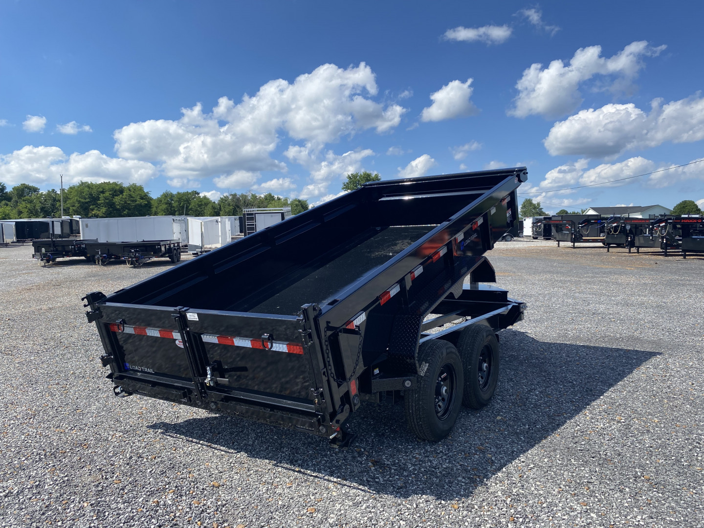 New 2025 LOAD TRAIL 83"x14' 14k Dump Trailer
