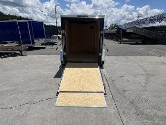 New 2025 Covered Wagon Trailers 5X8 SA SIDE DOOR RAMP 6" Cargo / Enclosed Trailer
