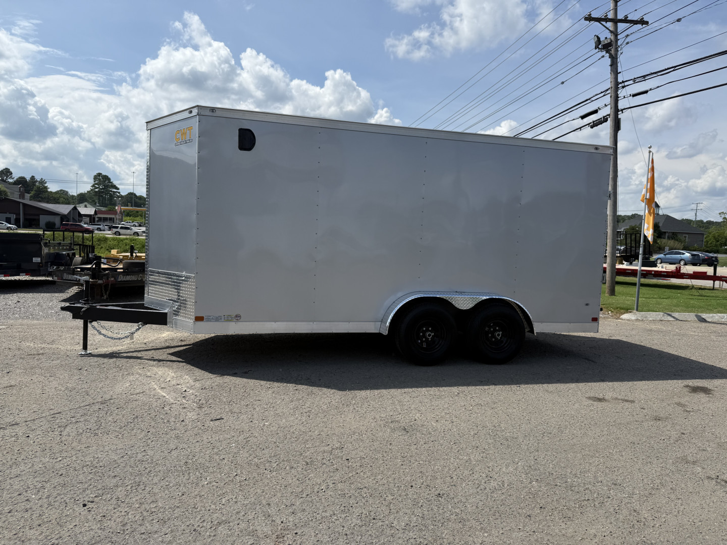 New 2025 Covered Wagon Trailers 7X16 TA3 7' 5200'S Cargo / Enclosed Trailer