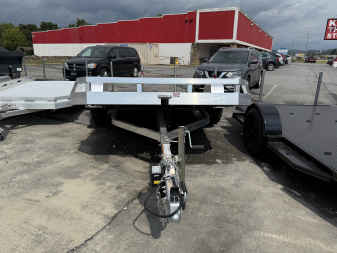 New 2025 Aluma 8214H-TILT-S-EL-RTD Utility Trailer