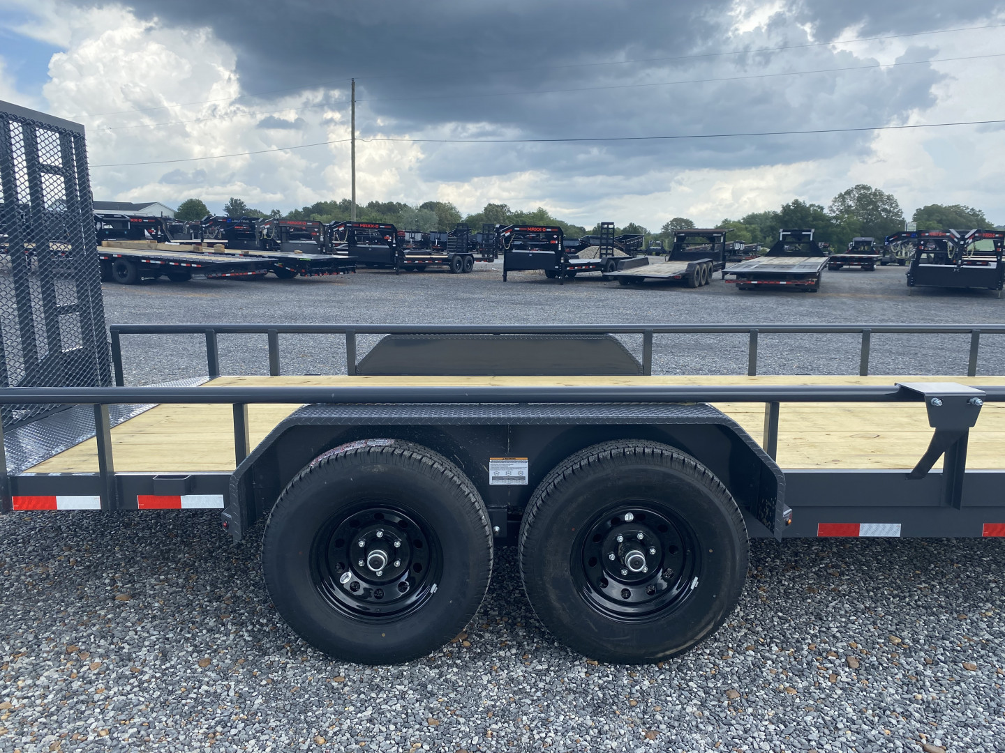 New 2025 Lamar 83"x20' 10k Utility Trailer