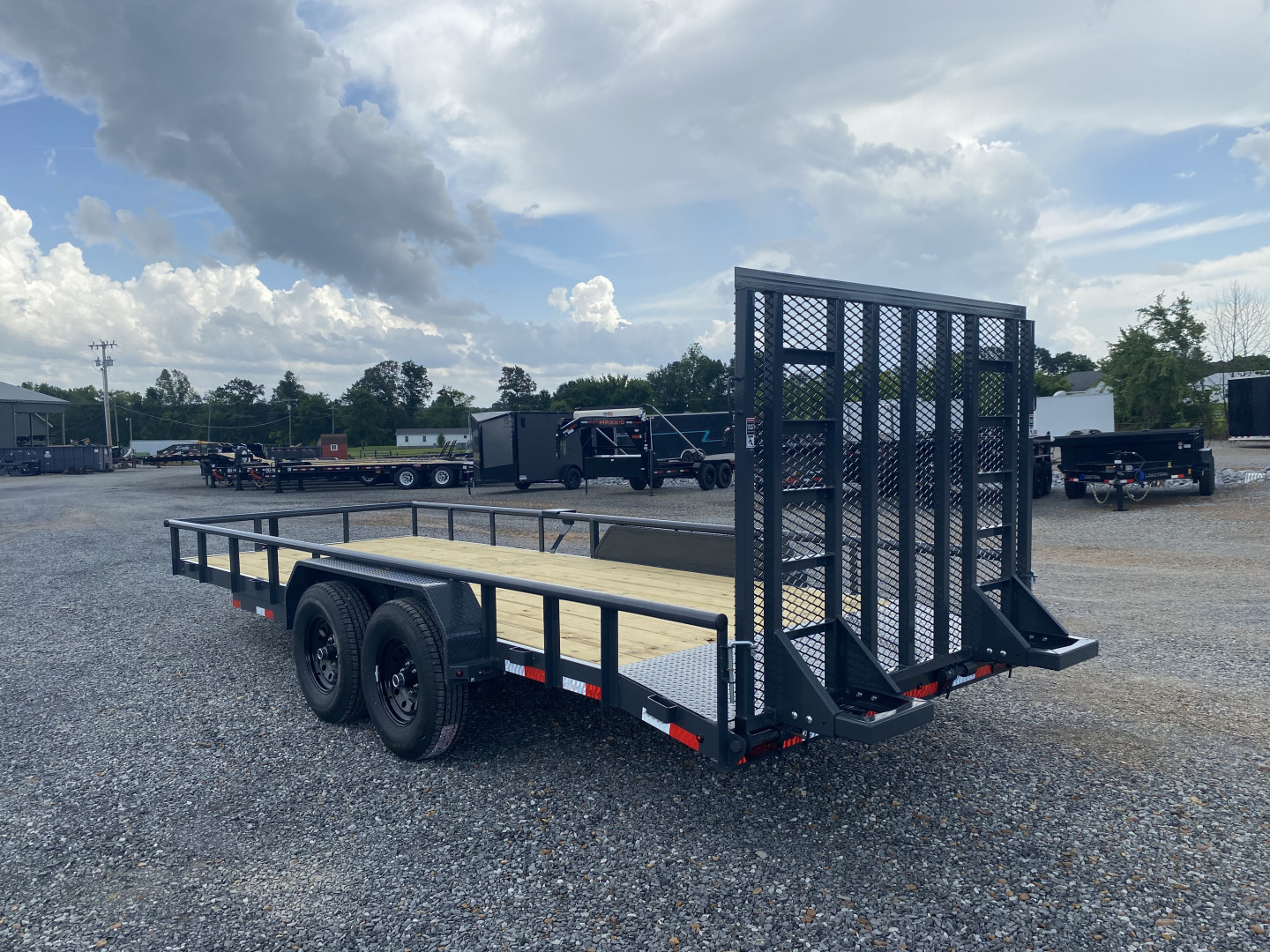 New 2025 Lamar 83"x20' 10k Utility Trailer