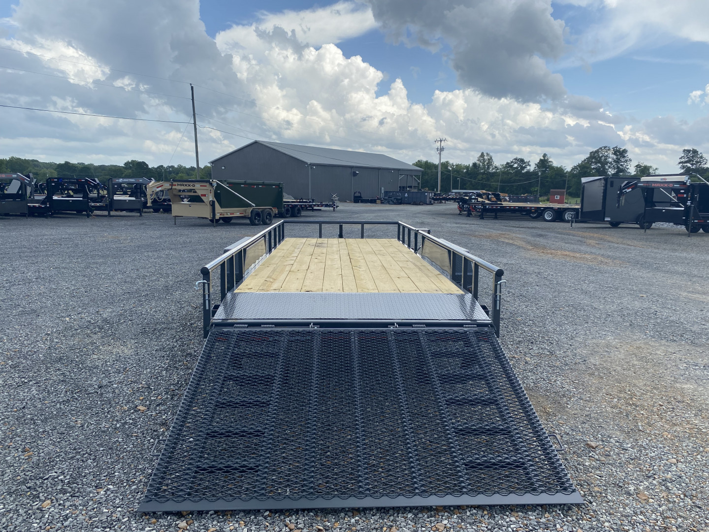 New 2025 Lamar 83"x20' 10k Utility Trailer