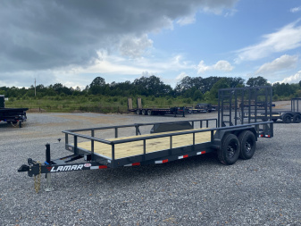 New 2025 Lamar 83"x20' 10k Utility Trailer