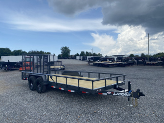 New 2025 Lamar 83"x20' 10k Utility Trailer