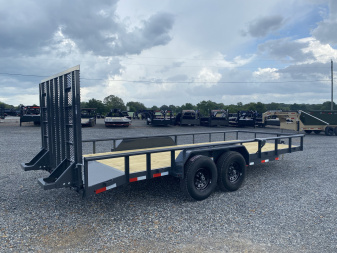 New 2025 Lamar 83"x20' 10k Utility Trailer