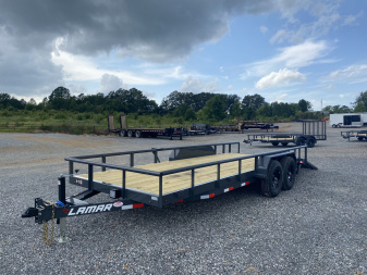New 2025 Lamar 83"x20' 10k Utility Trailer
