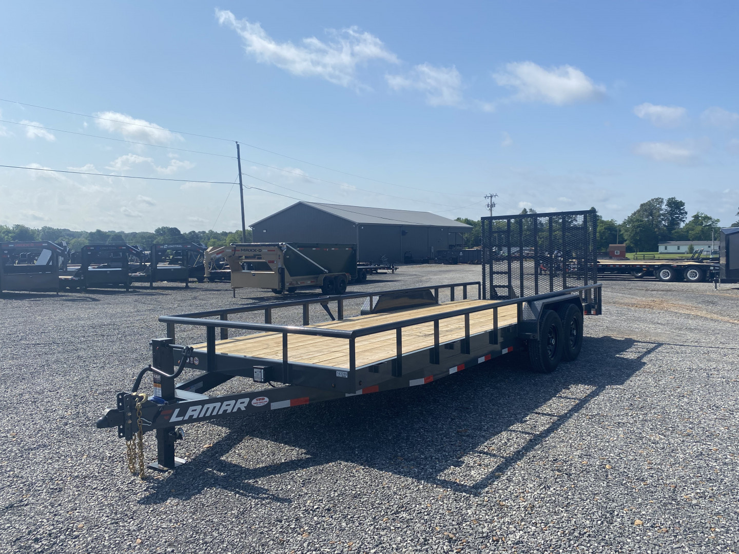 New 2025 Lamar Utility Trailer | 83" x 22' 14K GVWR
