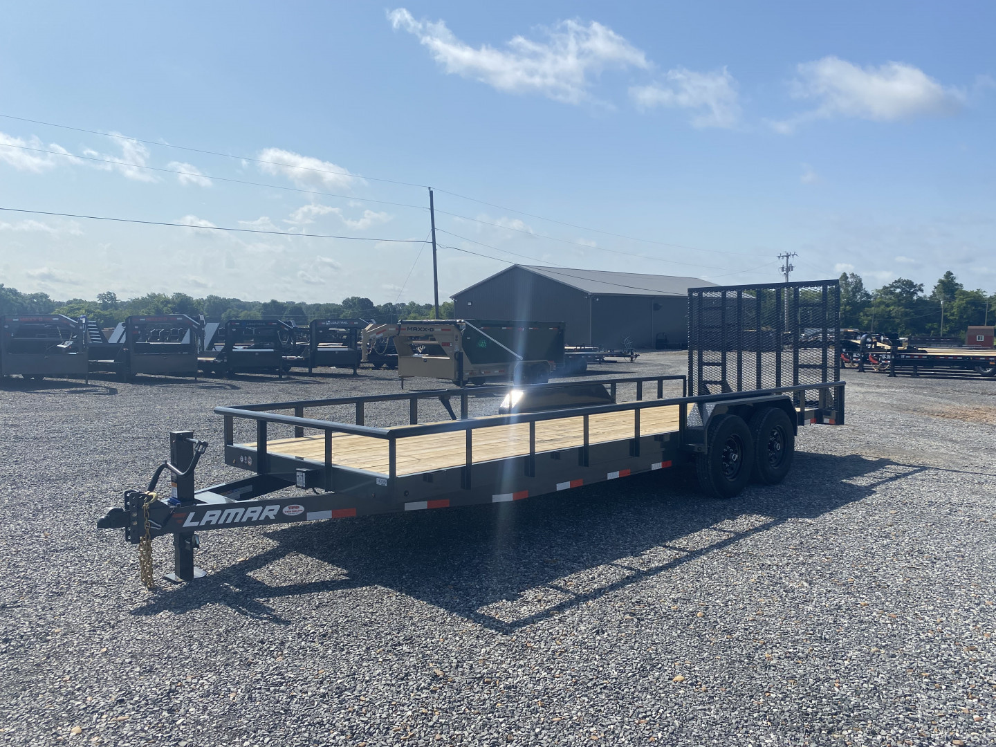 New 2025 Lamar Utility Trailer | 83" x 22' 14K GVWR