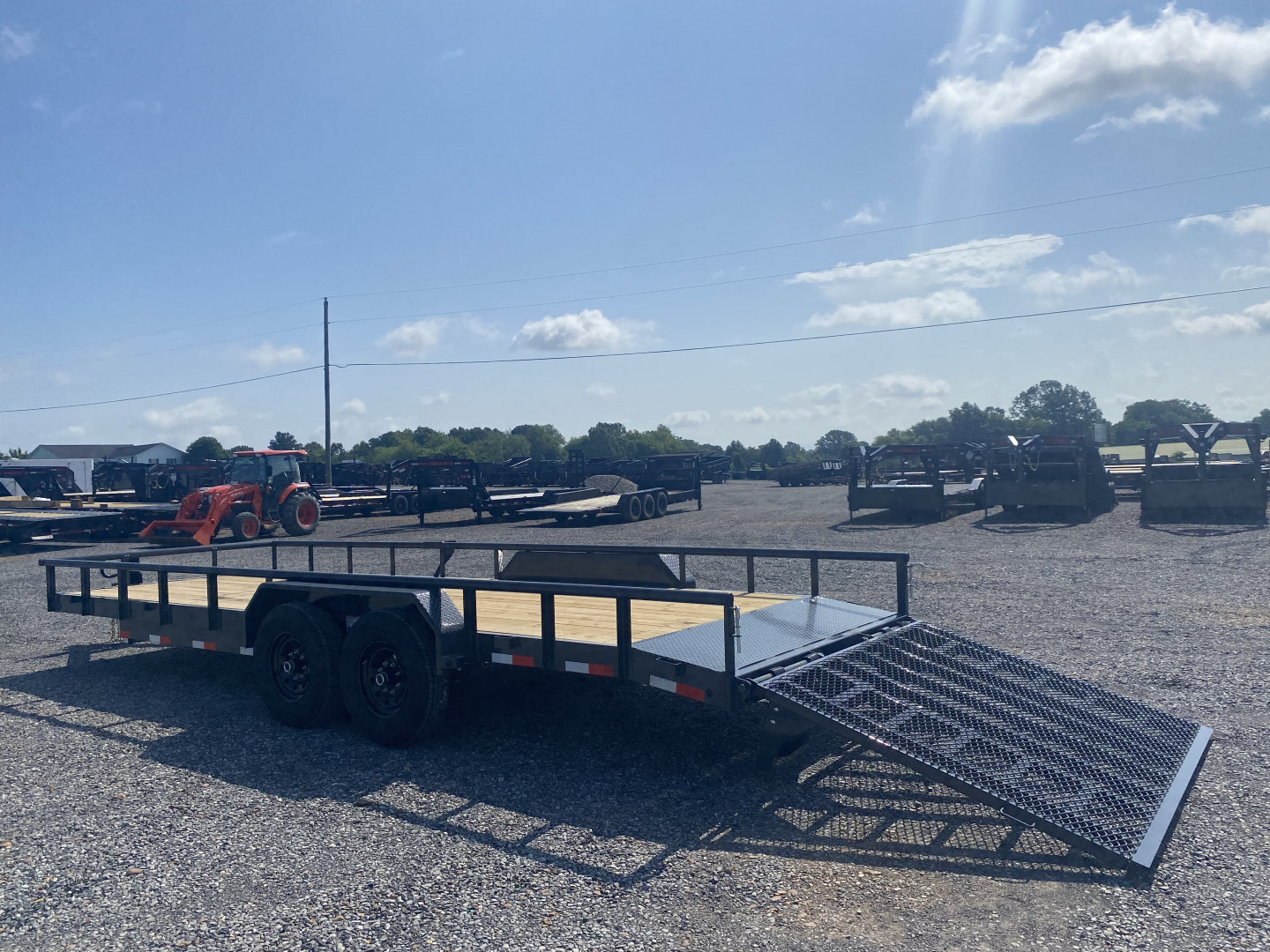 New 2025 Lamar Utility Trailer | 83" x 22' 14K GVWR