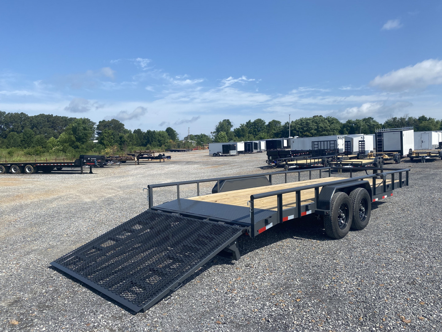 New 2025 Lamar Utility Trailer | 83" x 22' 14K GVWR