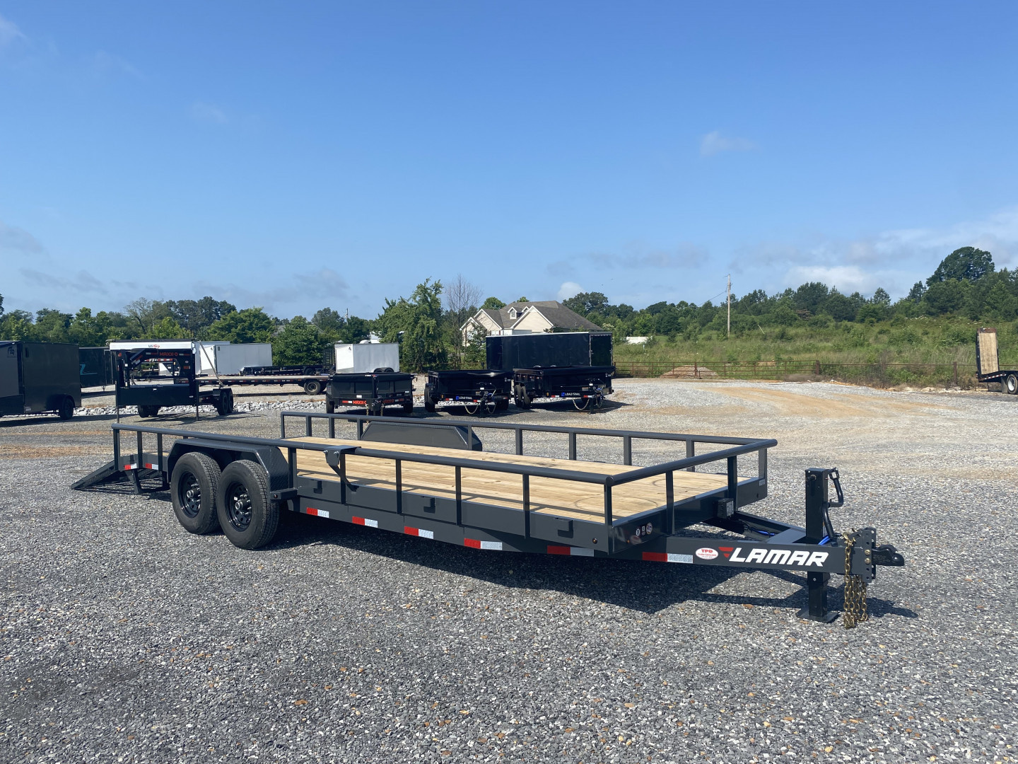New 2025 Lamar Utility Trailer | 83" x 22' 14K GVWR