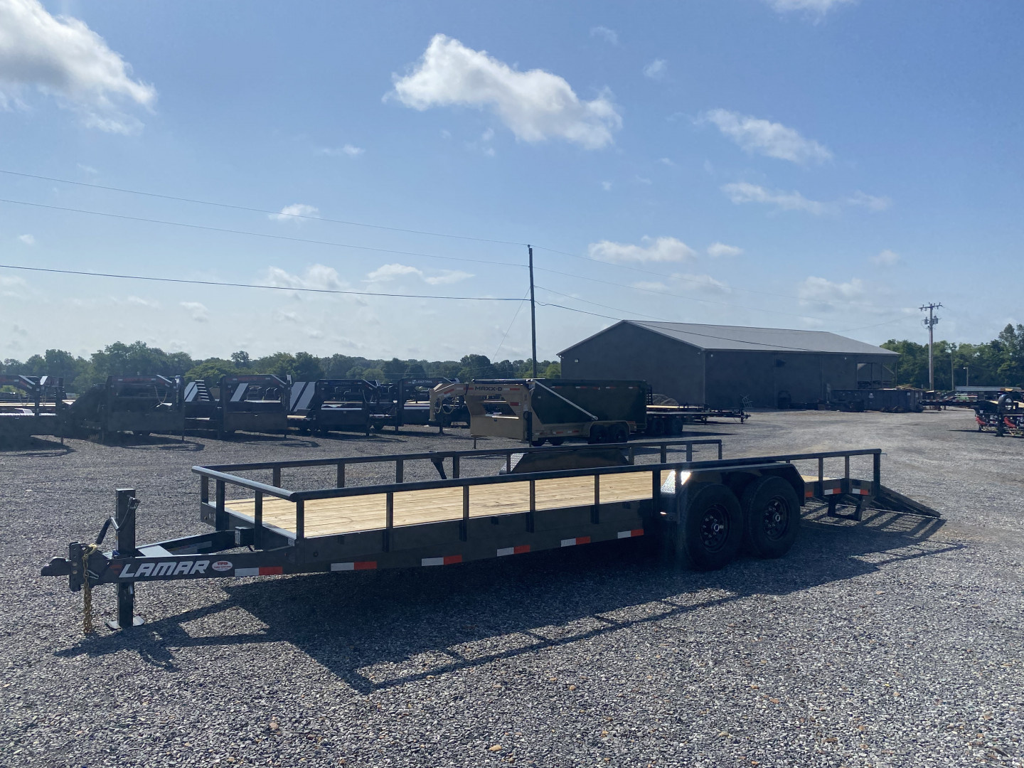 New 2025 Lamar Utility Trailer | 83" x 22' 14K GVWR
