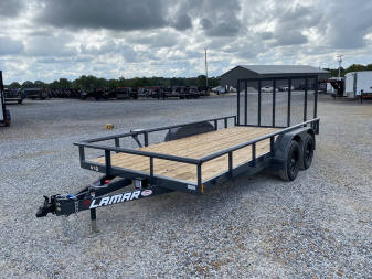 New 2025 Lamar 83 X16' 7K Utility Trailer