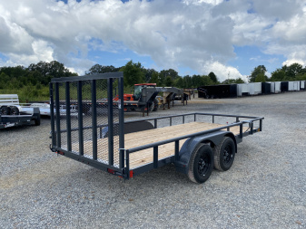 New 2025 Lamar 83"X16' 7K Utility Trailer