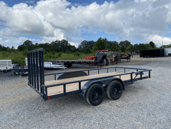 New 2025 Lamar 83"X16' 7K Utility Trailer