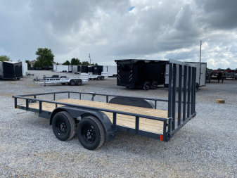 New 2025 Lamar 83"X16' 7K Utility Trailer
