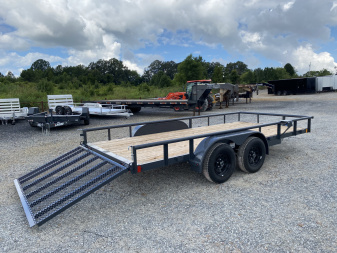 New 2025 Lamar 83"X16' 7K Utility Trailer