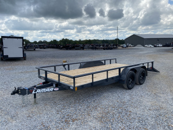 New 2025 Lamar 83"X16' 7K Utility Trailer