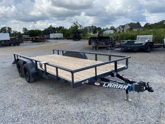 New 2025 Lamar 83"X16' 7K Utility Trailer