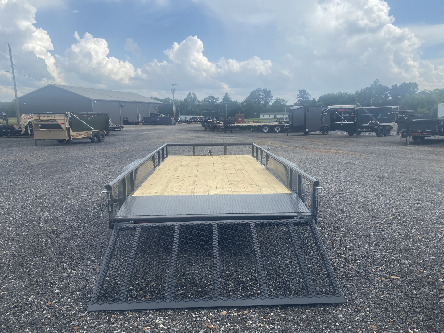 New 2025 Lamar 83"X16' 7K Utility Trailer