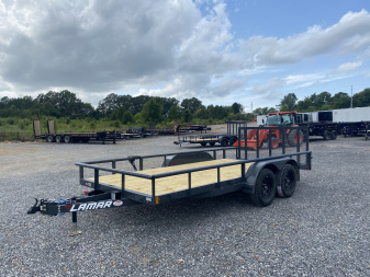 New 2025 Lamar 83"X16' 7K Utility Trailer