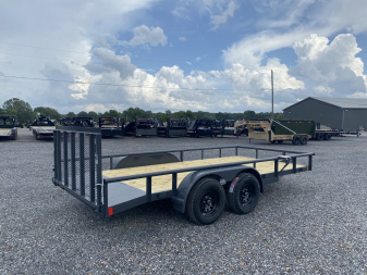New 2025 Lamar 83"X16' 7K Utility Trailer