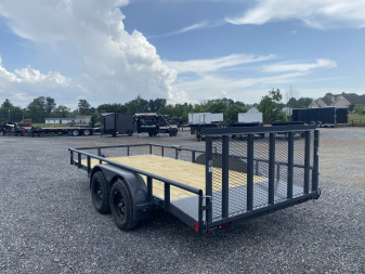 New 2025 Lamar 83"X16' 7K Utility Trailer