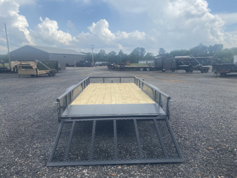 New 2025 Lamar 83"X16' 7K Utility Trailer
