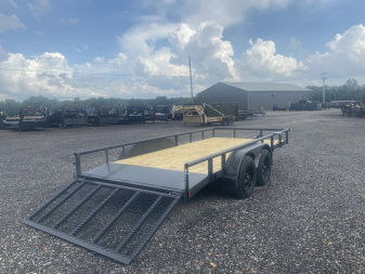 New 2025 Lamar 83"X16' 7K Utility Trailer