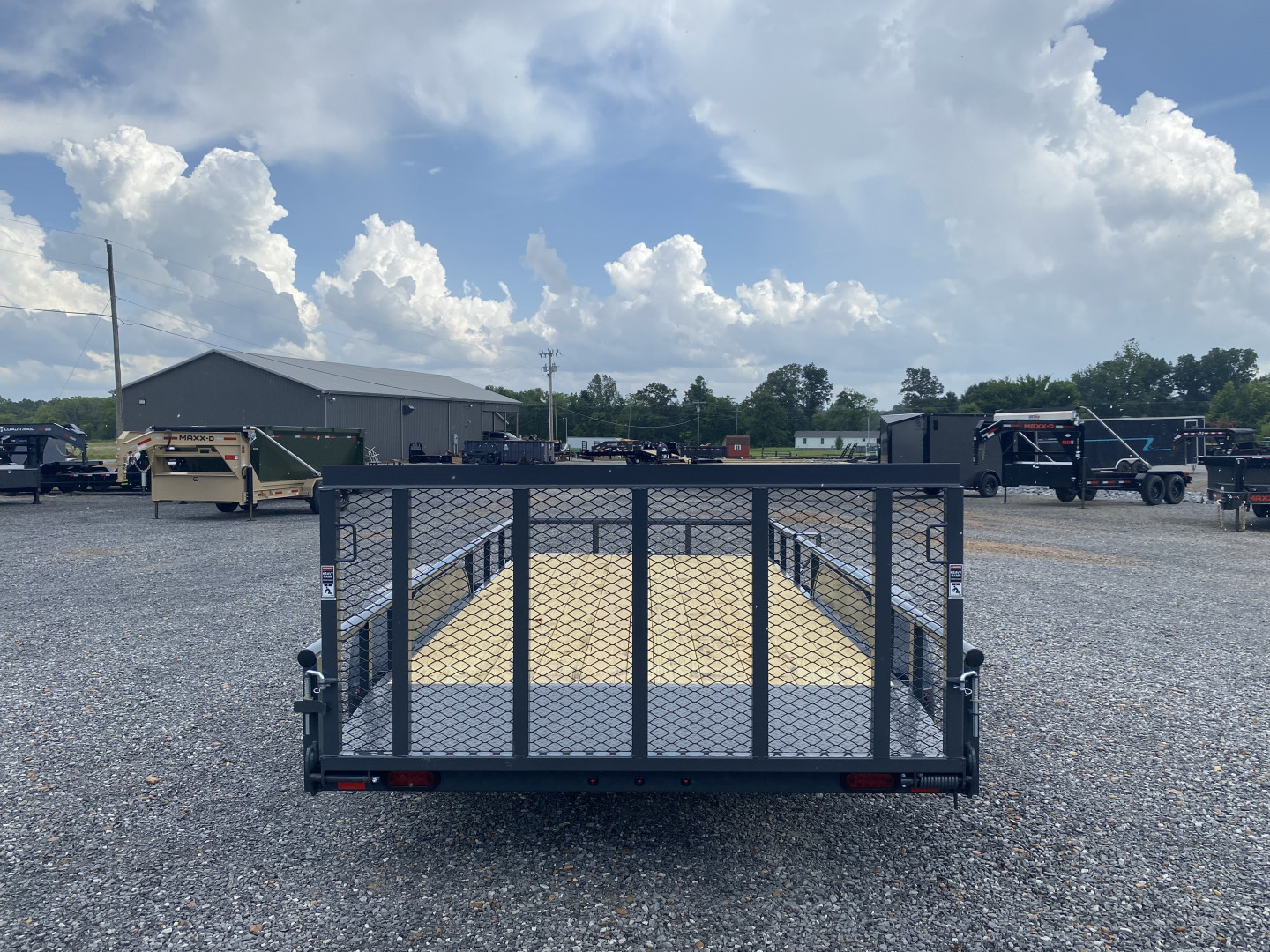 New 2025 Lamar 83"X16' 7K Utility Trailer
