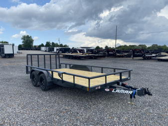 New 2025 Lamar 83"X16' 7K Utility Trailer