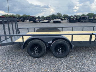 New 2025 Lamar 83"X16' 7K Utility Trailer