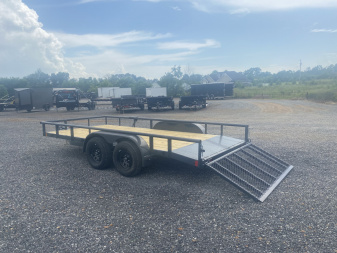 New 2025 Lamar 83"X16' 7K Utility Trailer