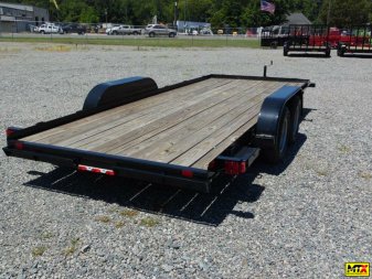 New 2026 Big Tex 18' 60EC Car Trailer w/ Slide in Ramps