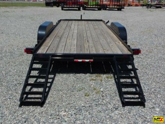 New 2026 Big Tex 18' 60EC Car Trailer w/ Slide in Ramps