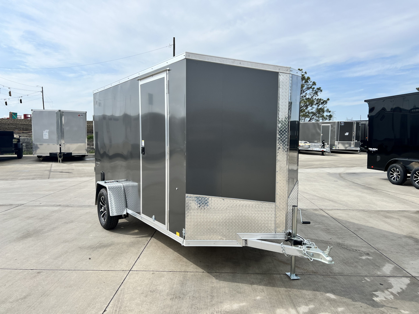 New 2025 Formula Trailers 6x12 aluminum Cargo / Enclosed Trailer