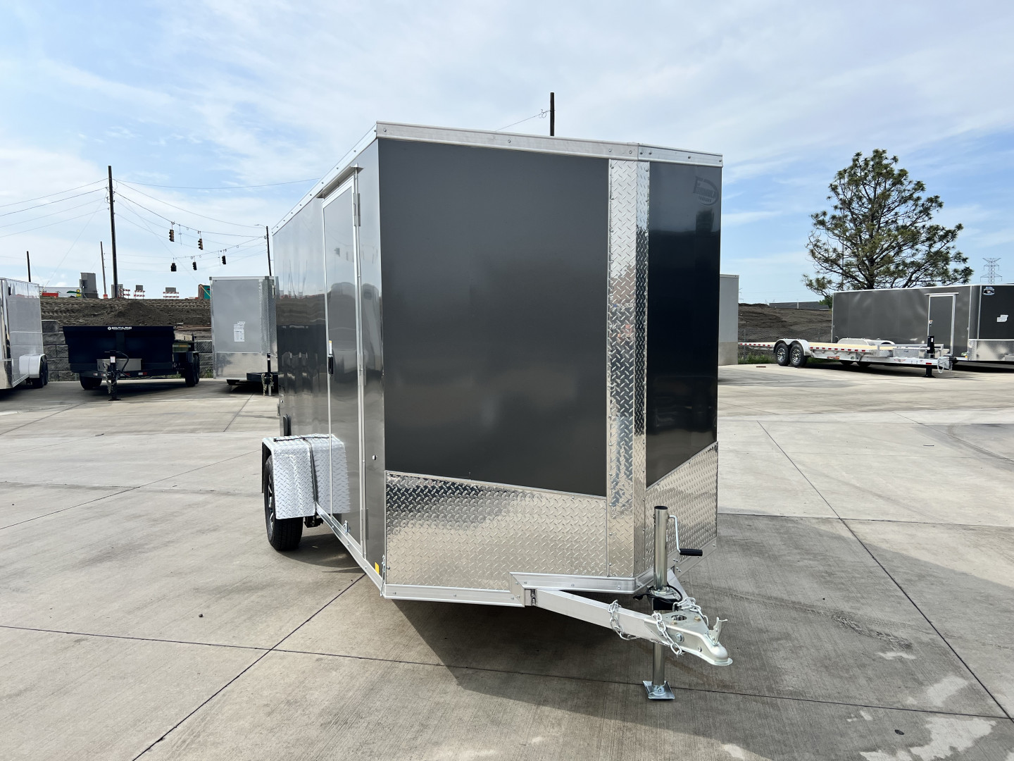 New 2025 Formula Trailers 6x12 aluminum Cargo / Enclosed Trailer