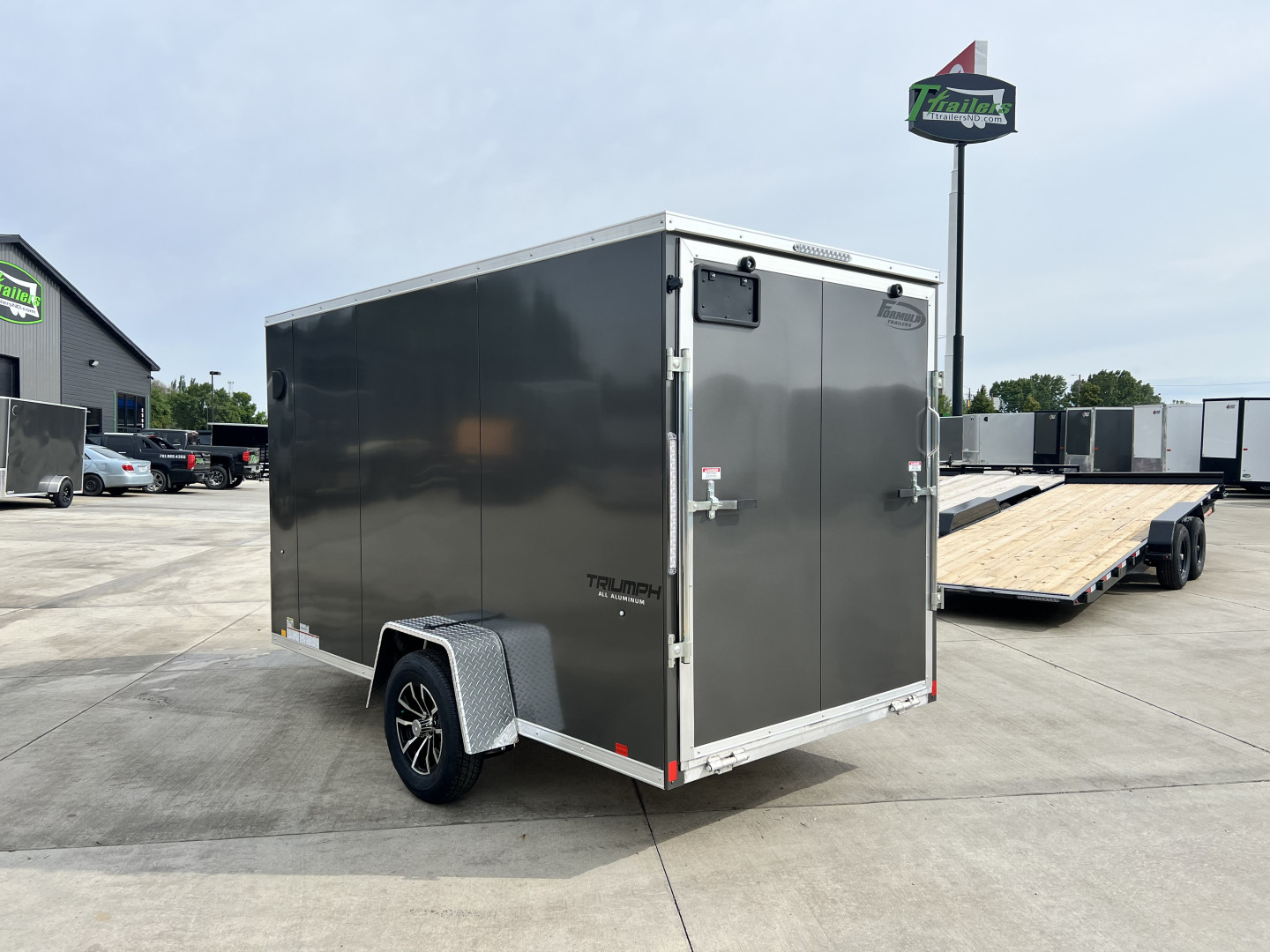 New 2025 Formula Trailers 6x12 aluminum Cargo / Enclosed Trailer