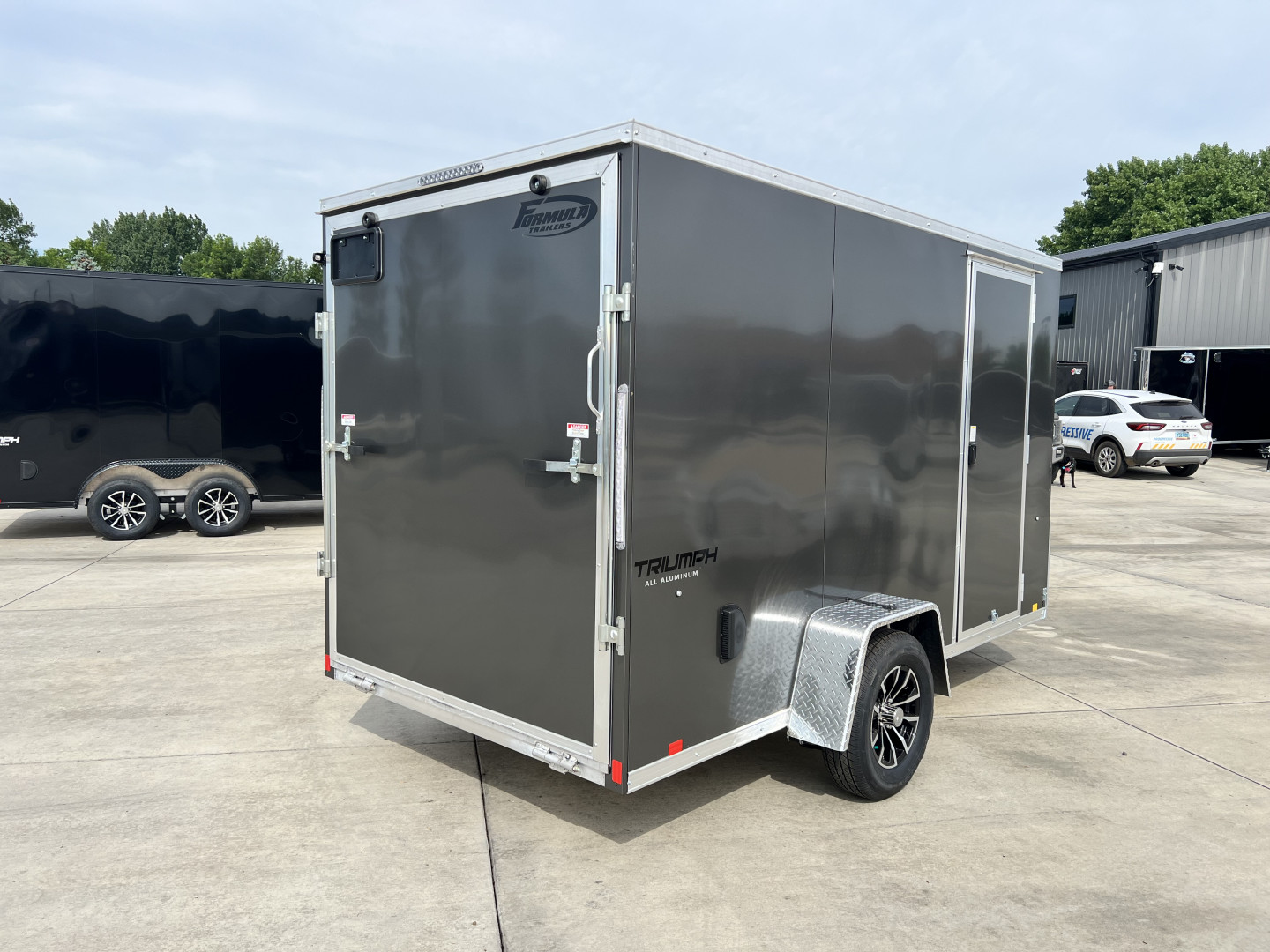 New 2025 Formula Trailers 6x12 aluminum Cargo / Enclosed Trailer