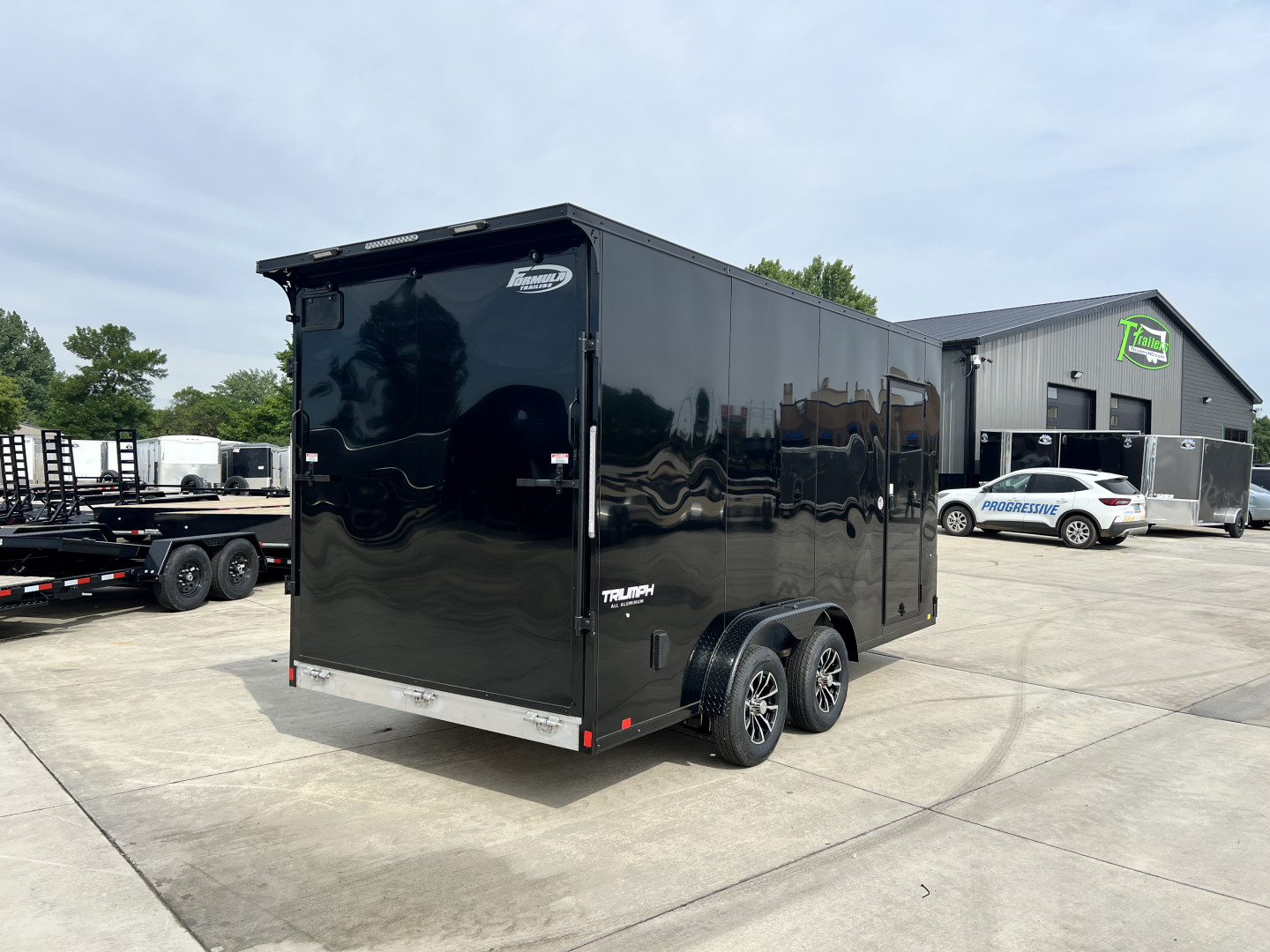New 2025 Formula Trailers 7.5x16 UTV blackout Cargo / Enclosed Trailer