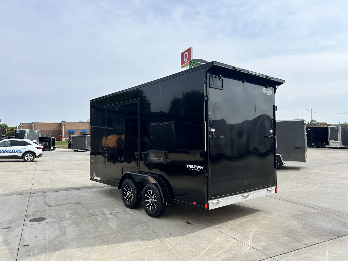 New 2025 Formula Trailers 7.5x16 UTV blackout Cargo / Enclosed Trailer