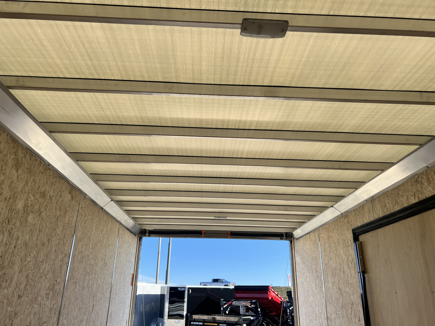 New NEW 2026 Formula 7.5x16 +V Triumph ALL ALUMINUM, QUALITY, 88” TALL BLACKOUT Edition Ramp 86” dr opening Enclosed Cargo Trailer