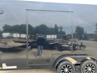 New 2025 Formula Trailers 7.5x16 UTV blackout Cargo / Enclosed Trailer