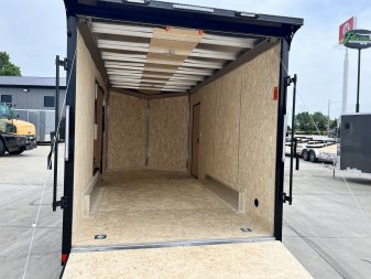 New 2025 Formula Trailers 7.5x16 UTV blackout Cargo / Enclosed Trailer
