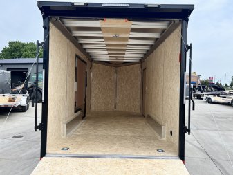 New 2025 Formula Trailers 7.5x16 UTV blackout Cargo / Enclosed Trailer