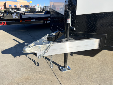 New NEW 2026 Formula 7.5x16 +V Triumph ALL ALUMINUM, QUALITY, 88” TALL BLACKOUT Edition Ramp 86” dr opening Enclosed Cargo Trailer