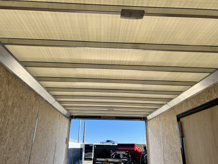 New NEW 2026 Formula 7.5x16 +V Triumph ALL ALUMINUM, QUALITY, 88” TALL BLACKOUT Edition Ramp 86” dr opening Enclosed Cargo Trailer